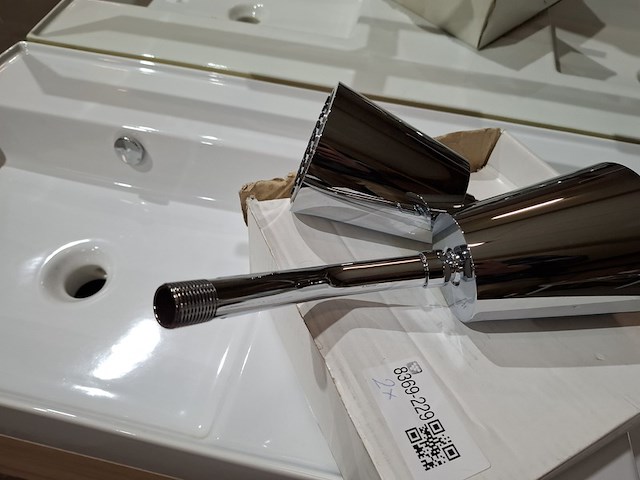 2x hoofddouche dornbracht, imo, chroom - afbeelding 4 van  4