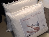 2x hoofdkussen noblesse pearl mix