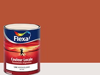 2x hoogglans verf - 0,75 liter flexa, couleur locale, passionate argentina fire 8045 - afbeelding 1 van  2