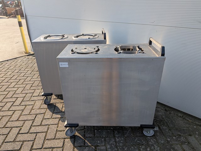 2x horeca bordenwarmers, metos, 2 tn-ms 210, 2006 / 2014 - afbeelding 6 van  11