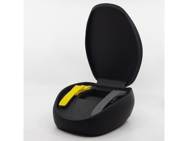 2x horloge band in horloge doos, richard mille - afbeelding 1 van  7