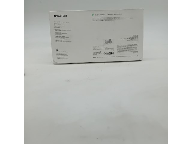 2x horlogeband smartwatch, apple, watch 49mm navy alpine loop, 2024 - afbeelding 2 van  5