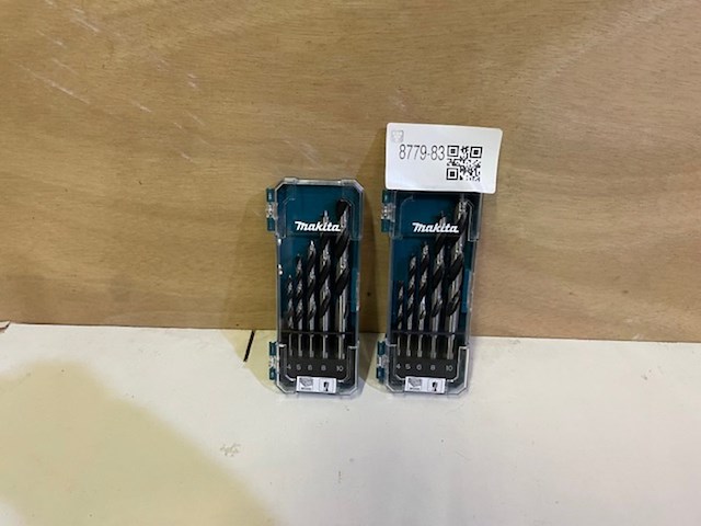 2x houtboren-display makita, d-72861 - afbeelding 1 van  1