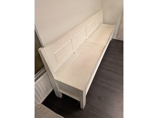 2x houten bank met opbergruimte - afbeelding 2 van  10