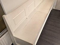 2x houten bank met opbergruimte - afbeelding 2 van  10