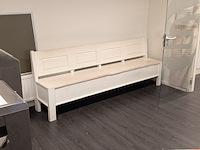 2x houten bank met opbergruimte - afbeelding 3 van  10
