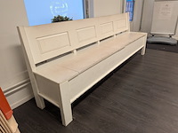 2x houten bank met opbergruimte - afbeelding 5 van  10