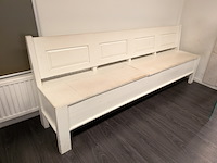 2x houten bank met opbergruimte - afbeelding 10 van  10