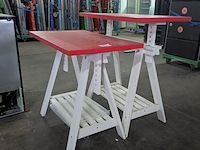 2x houten bijzettafel - afbeelding 2 van  5