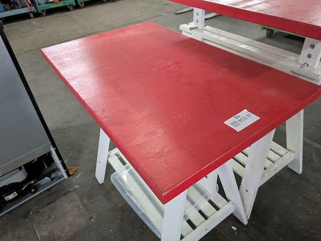 2x houten bijzettafel - afbeelding 3 van  5