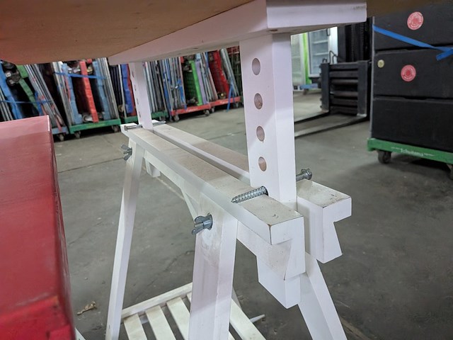 2x houten bijzettafel - afbeelding 5 van  5