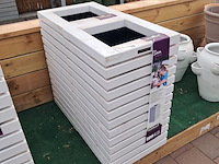 2x houten bloembak, hillhout, elan style - afbeelding 2 van  9