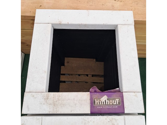 2x houten bloembak, hillhout, elan style - afbeelding 5 van  9