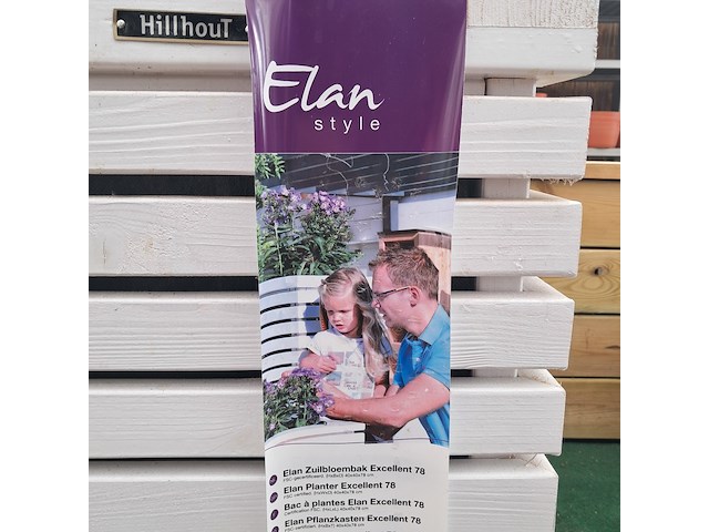 2x houten bloembak, hillhout, elan style - afbeelding 9 van  9