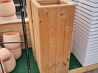 2x houten bloembak - afbeelding 1 van  5