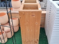 2x houten bloembak - afbeelding 3 van  5