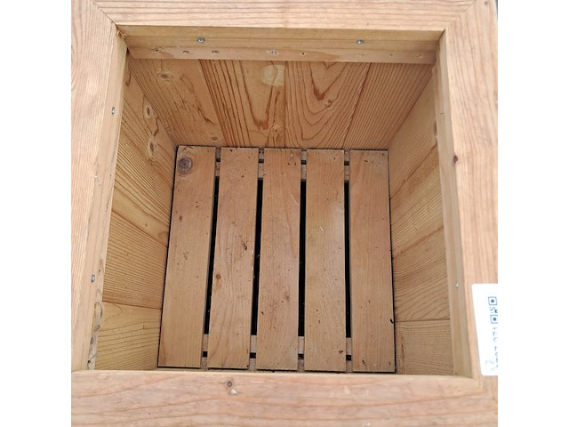 2x houten bloembak - afbeelding 4 van  5