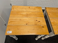 2x houten kantinetafel - afbeelding 6 van  6