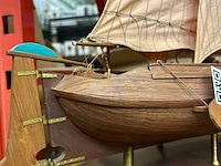 2x houten modelschip - afbeelding 5 van  7