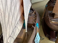 2x houten modelschip - afbeelding 7 van  7