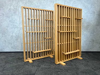 2x houten scheidingswand - afbeelding 1 van  7