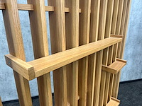 2x houten scheidingswand - afbeelding 5 van  7