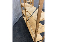 2x houten stelling - afbeelding 2 van  10