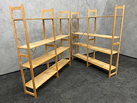 2x houten stelling - afbeelding 3 van  10