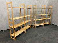 2x houten stelling - afbeelding 4 van  10