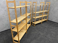 2x houten stelling - afbeelding 5 van  10