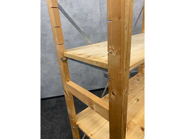 2x houten stelling - afbeelding 6 van  10