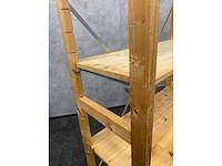 2x houten stelling - afbeelding 6 van  10