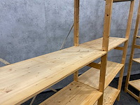 2x houten stelling - afbeelding 7 van  10