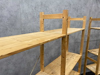 2x houten stelling - afbeelding 8 van  10