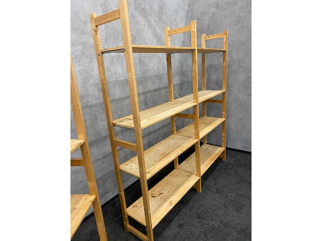 2x houten stelling - afbeelding 9 van  10