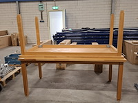 2x houten tafel - afbeelding 1 van  5