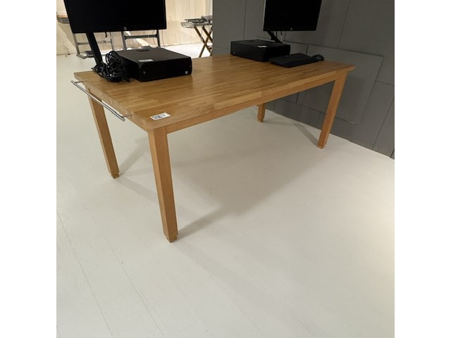 2x houten tafel - afbeelding 2 van  5