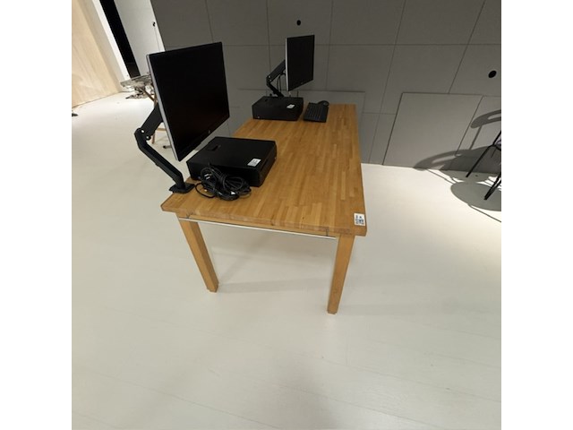 2x houten tafel - afbeelding 5 van  5