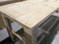 2x houten tafel - afbeelding 3 van  5