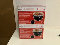 2x houtskoolgrill, el fuego, tulsa, groen - afbeelding 2 van  3