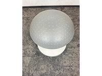 2x humanscale ballo - balans kruk grijs-wit - afbeelding 6 van  7