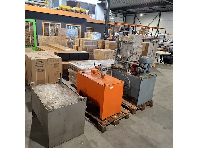 2x hydraulische aggregaat, o.a. leistritz, rexroth - afbeelding 12 van  24