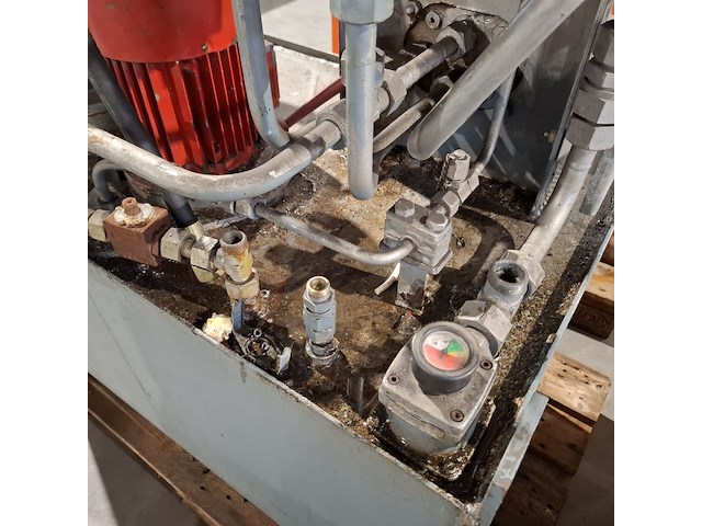 2x hydraulische aggregaat, o.a. leistritz, rexroth - afbeelding 22 van  24