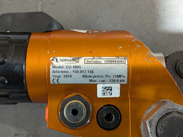 2x hydraulische schaar, holmatro, cu 4007 c & cu 4005 - afbeelding 7 van  8