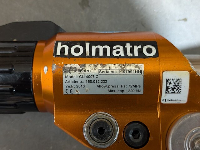 2x hydraulische schaar, holmatro, cu 4007 c & cu4005c - afbeelding 7 van  8