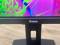2x iiyama - 27" monitor met voet - hdmi, dp, usb - afbeelding 3 van  3