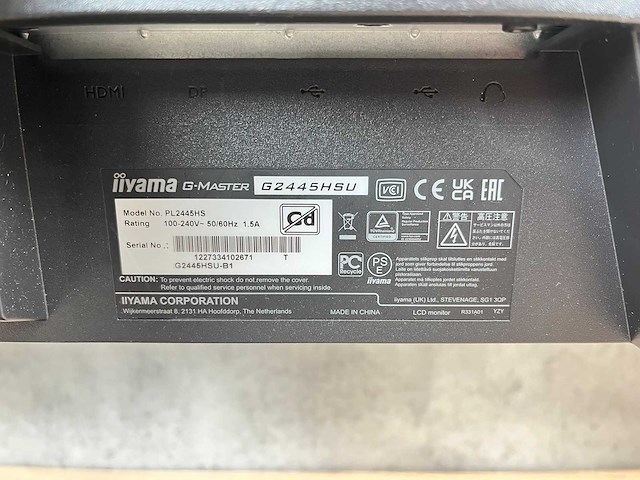 2x iiyama g-master - 24" monitor op voet - hdmi, dp - afbeelding 3 van  12