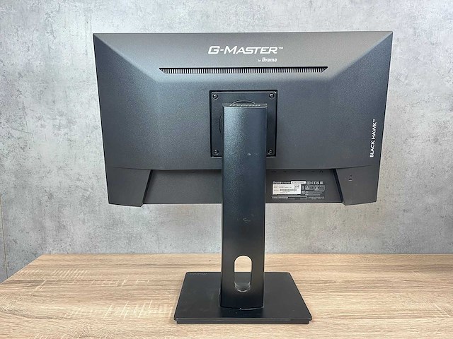 2x iiyama g-master - 24" monitor op voet - hdmi, dp - afbeelding 11 van  12