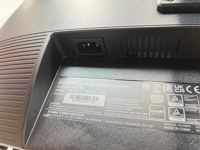 2x iiyama prolite - 24" monitor op voet - dp, hdmi, usb - afbeelding 7 van  17