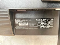 2x iiyama prolite - 24" monitor op voet - dp, hdmi, usb - afbeelding 4 van  8